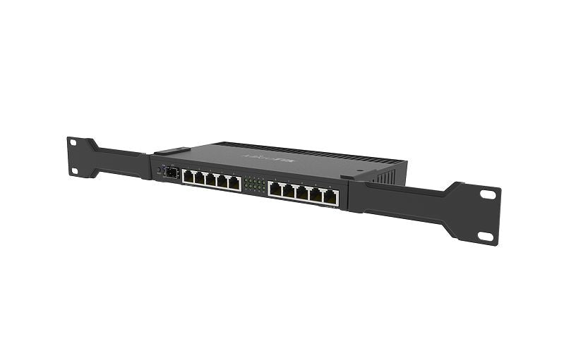 RB4011iGS+RM, Ruteador 10xGEth, 1xSFP+ 10G, 4 núcleos 1.4Ghz 1GB RAM