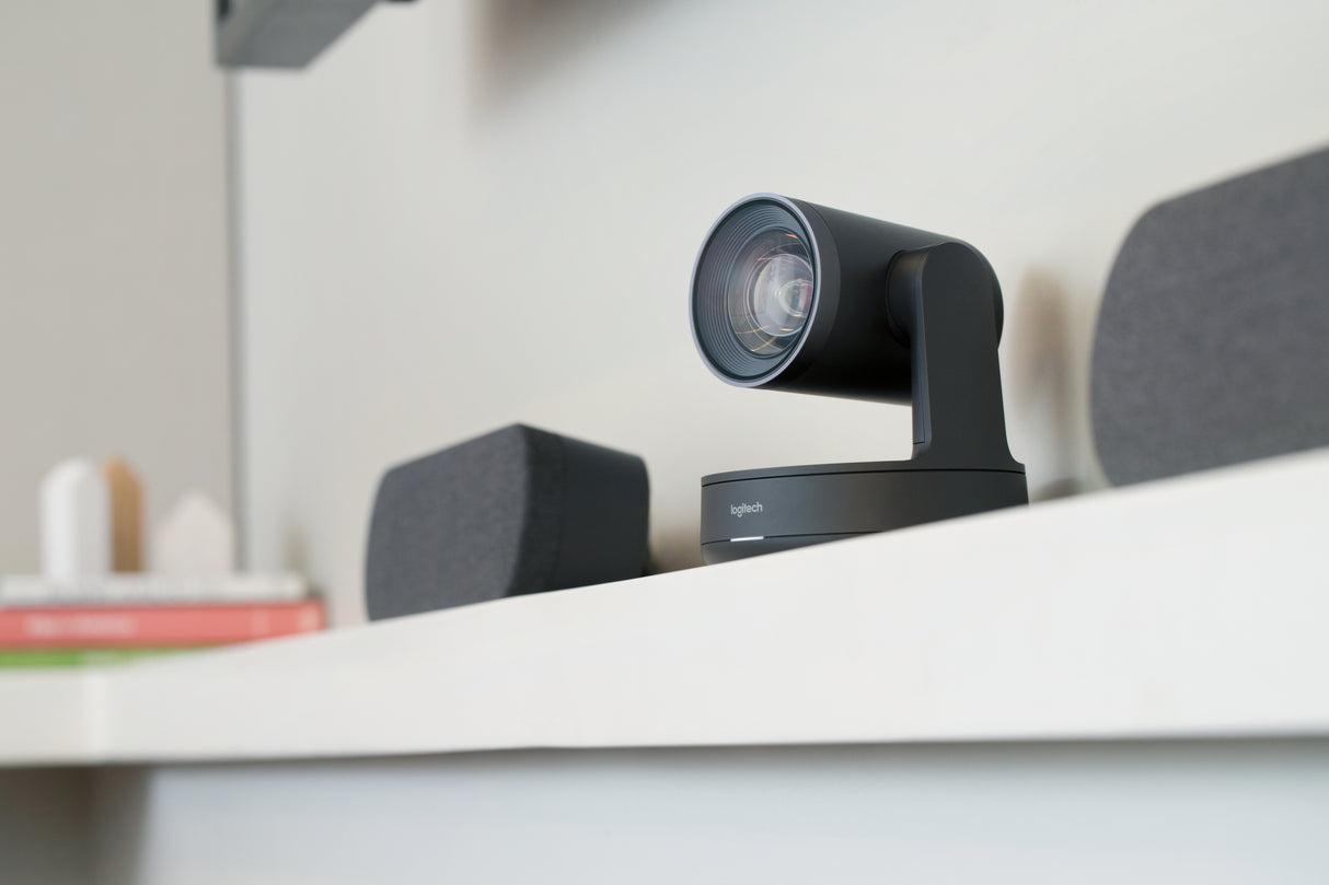 Logitech 960-001230 sistemas de video conferencia Negro 300 - 10000 Hz 7,6 mm 95 dB