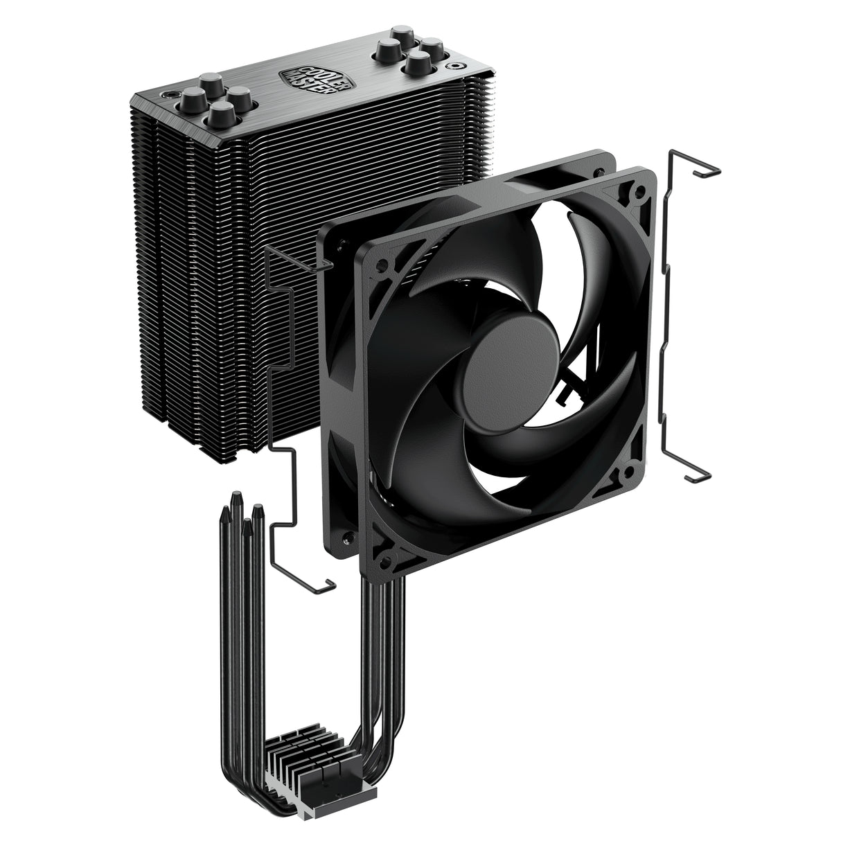 Cooler Master Hyper 212 Black Edition with LGA1700 Procesador Refrigerador de aire 12 cm Negro