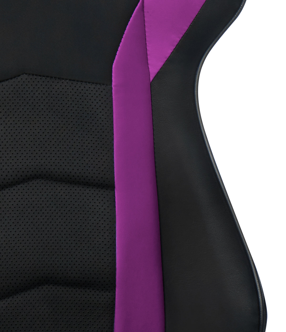 Cooler Master Caliber R1 Silla para videojuegos de PC Negro, Púrpura