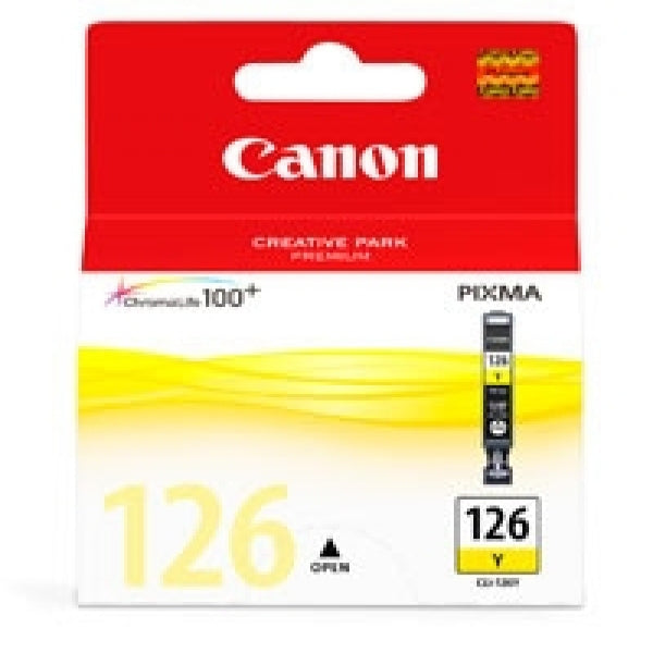 Canon CLI-126 Cartucho de Tinta Tinta a base de pigmentos Impresión por inyección de tinta Pixma ip4810/mg5210/mg6110 1 pieza(s)