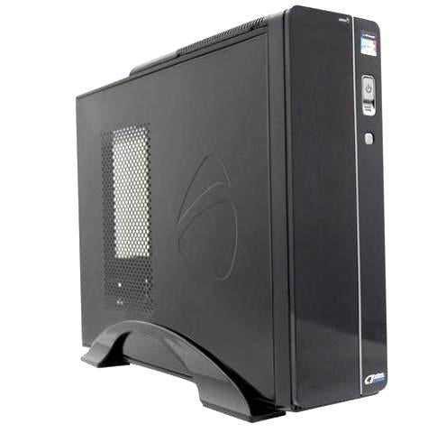 GABINETE ACTECK SLIM BERN TD-510 M-ATX 500W 24 PIN NEGRO GAPC-301