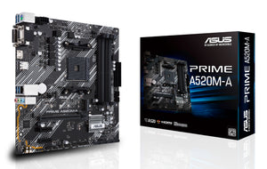 ASUS PRIME A520M-A II/CSM placas base AMD Zócalo AM4 AMD Ryzen™ 3, AMD Ryzen™ 5 DDR4-SDRAM