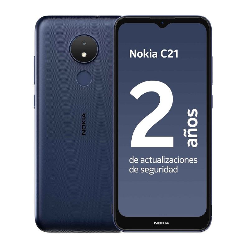 Smartphone Nokia C21 6.5" 32Gb/2Gb Cámara 8Mp/5Mp Octacore Android 11 Color Azul Oscuro