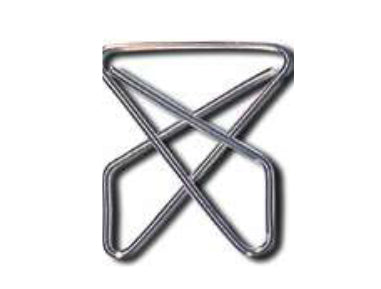 Baco CL017 sujetapapel Zinc 50 pieza(s)