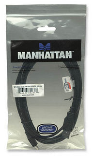 MANHATTAN Cable USB 302340, 2.0, 480 Mbps, 1.8 m Longitud