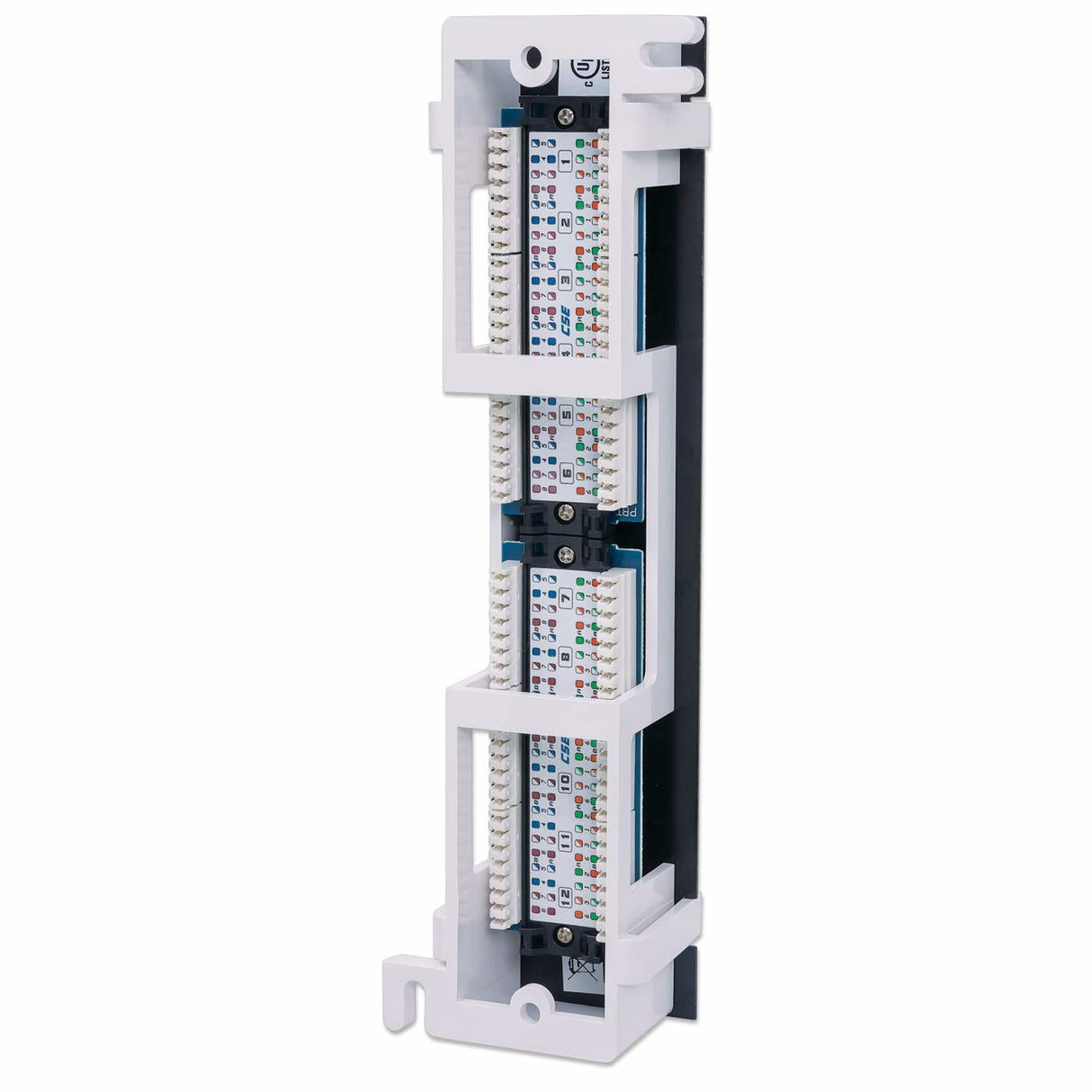 PANEL DE PARCHEO INT CAT 5E 12 PTOS RED