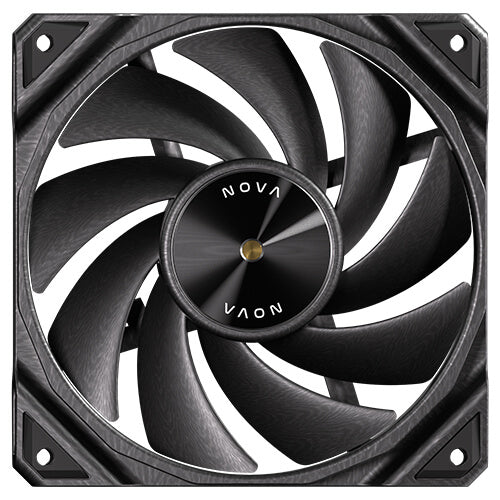 Antec Nova Gabinete de la computadora Ventilador 12 cm Negro 3 pieza(s)