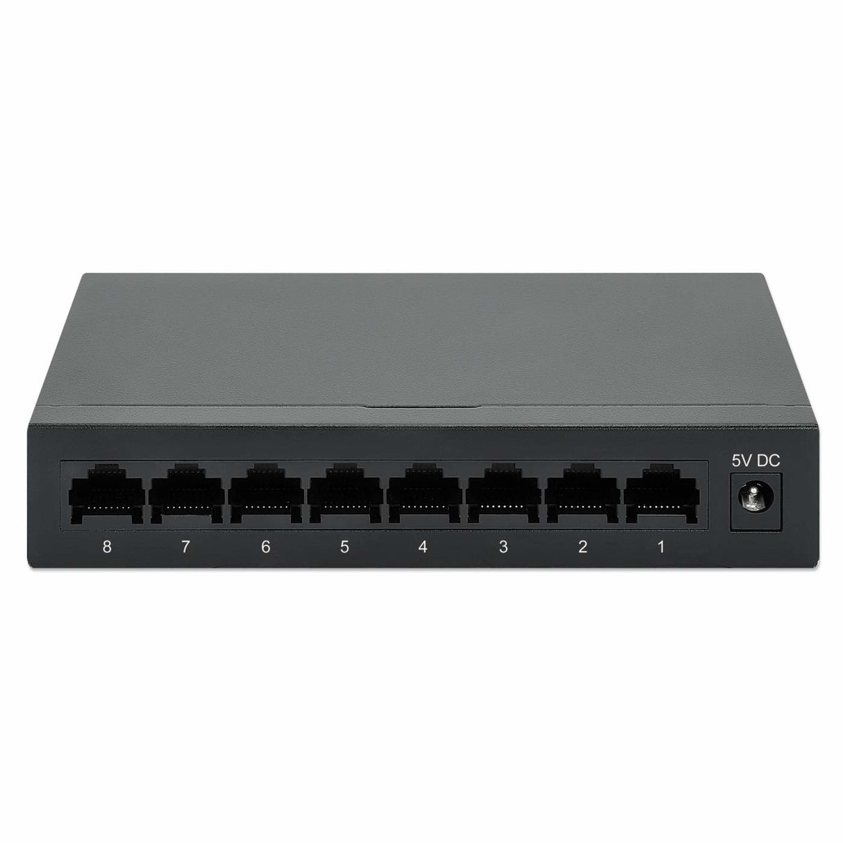 Intellinet Commutateur réseau (switch) Gigabit Ethernet 8 ports, format bureau, boîtier métal, IEEE 802.3az (Ethernet éc