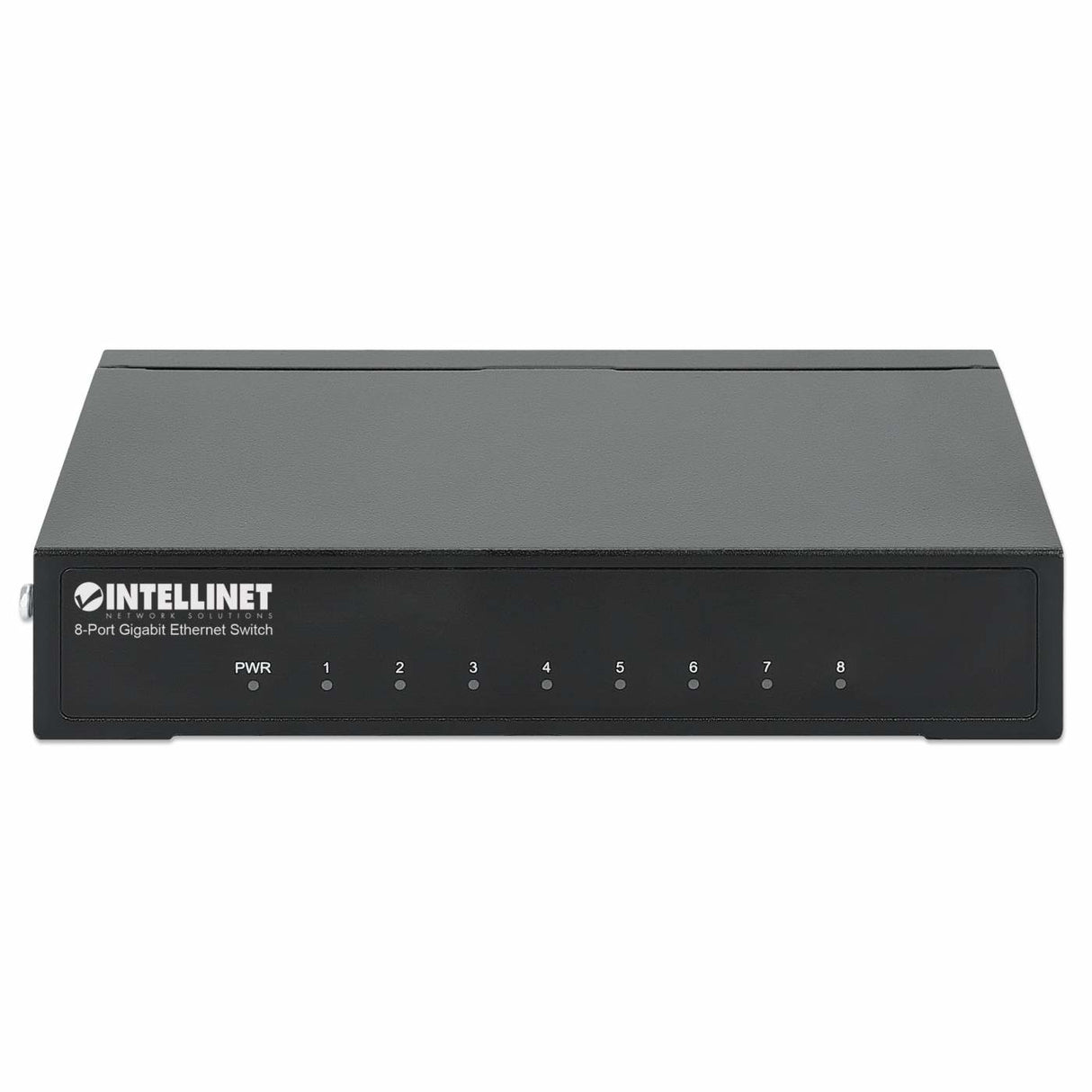Intellinet Commutateur réseau (switch) Gigabit Ethernet 8 ports, format bureau, boîtier métal, IEEE 802.3az (Ethernet éc