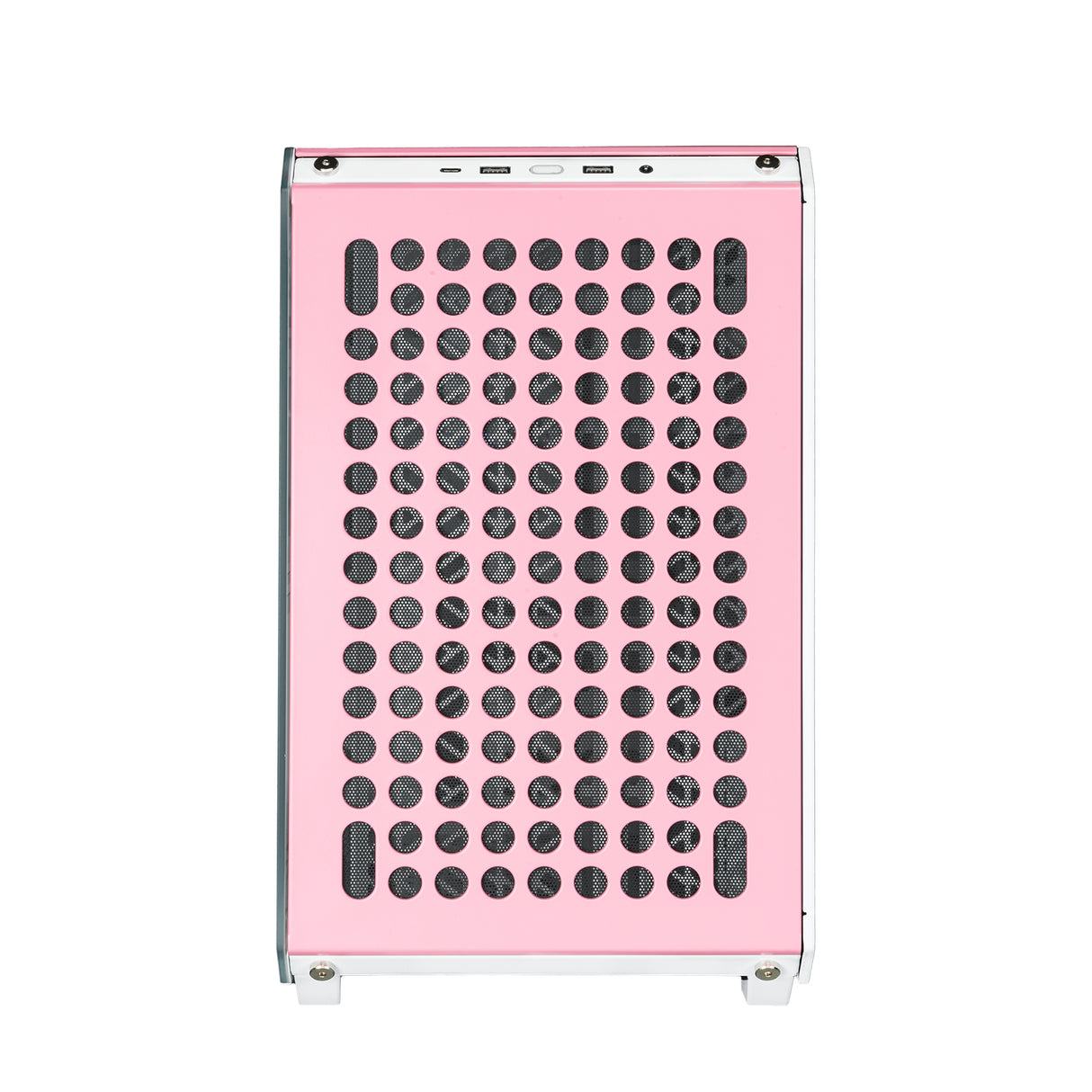 Cooler Master QUBE 500 Flatpack Macaron Edition Midi Tower Crema de color, Color menta, Rosa, ATX, EATX, ITX