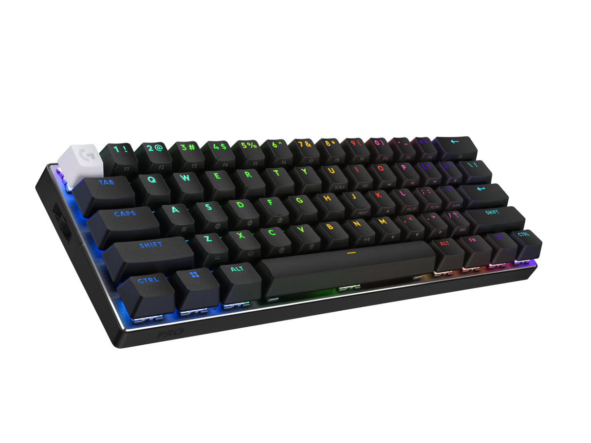 Logitech G PRO X 60, Inalámbrico y alámbrico, RF inalámbrico + bluetooth, Interruptor mecánico