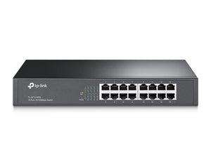 TP-Link TL-SF1016DS dispositivo de redes No administrado 16 Fast Ethernet (10/100) 10BASE-T, 100BASE-TX