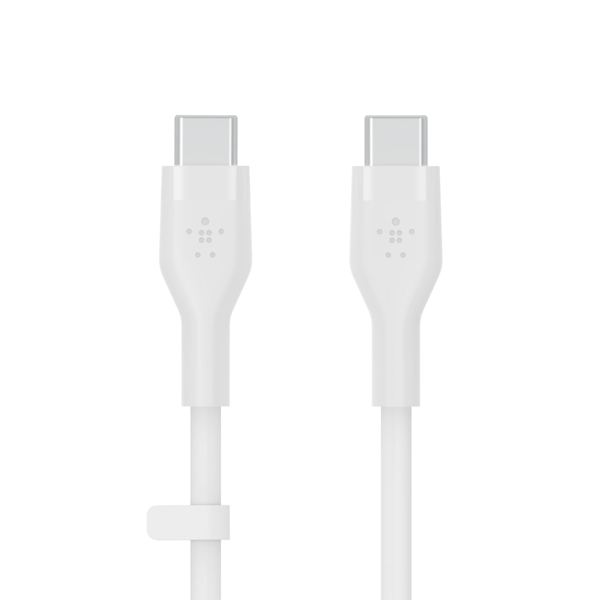 CABLE DE SILICON TIPO C, 2M, 2PK, NEGRO