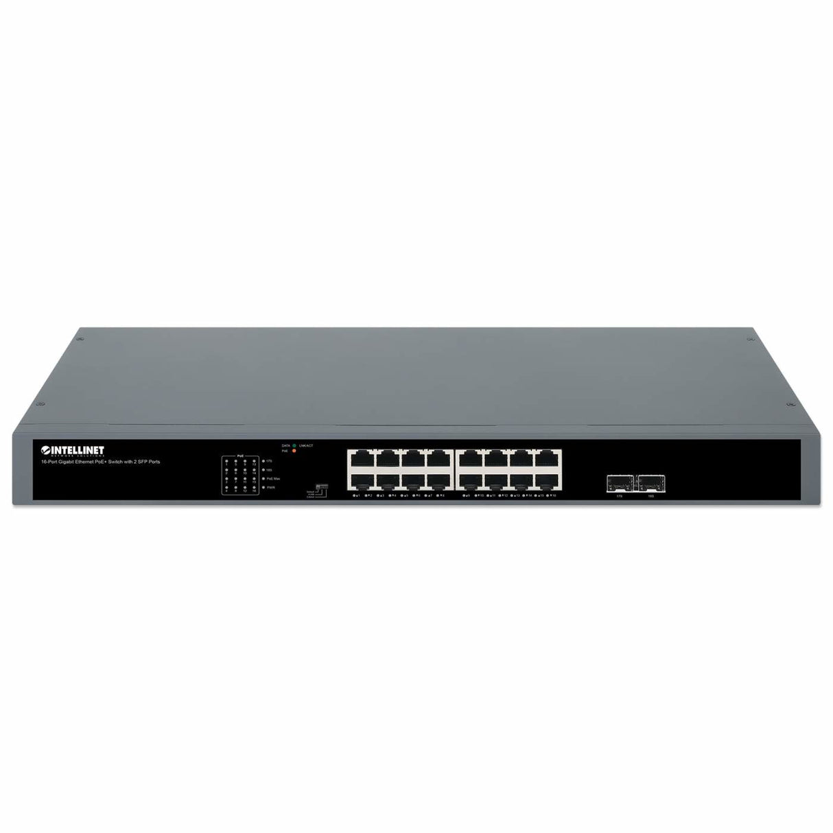 Intellinet 561983 Dispositivo de redes No administrado 16 Gigabit Ethernet (10/100/1000)
