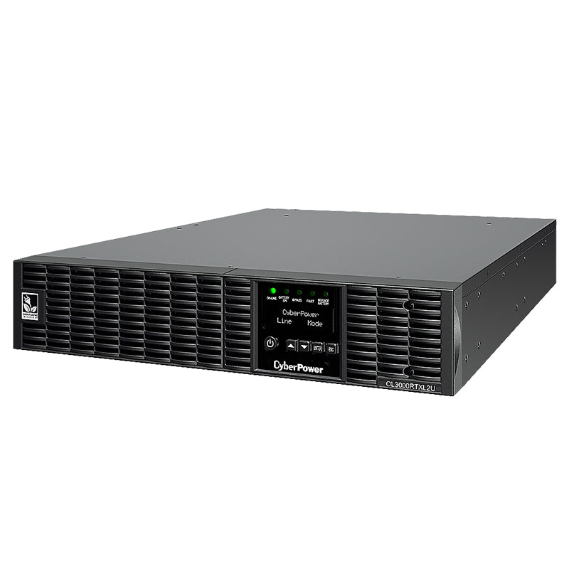 UPS/NO BREAK CYBERPOWER OL3000RTXL2U 3KVA/2.7KW ONLINE, TORRE/RACK, 7 CONTACTOS, BATERÍA DE LITIO