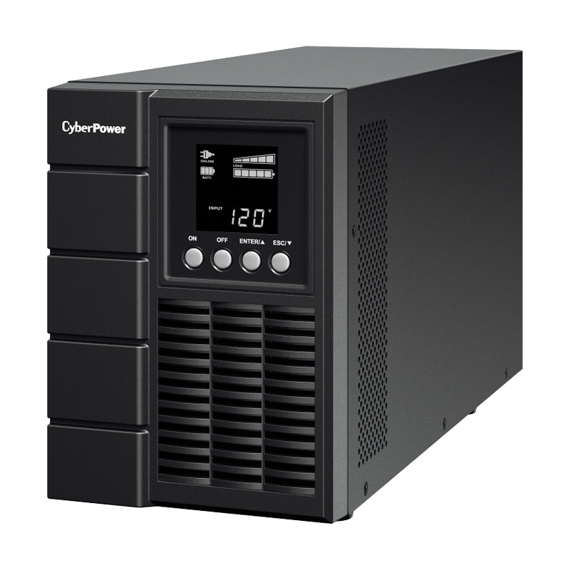 UPS CyberPower OLS1000a 1000VA/900W Online LCD 4 Controles/LCD Color/1000J