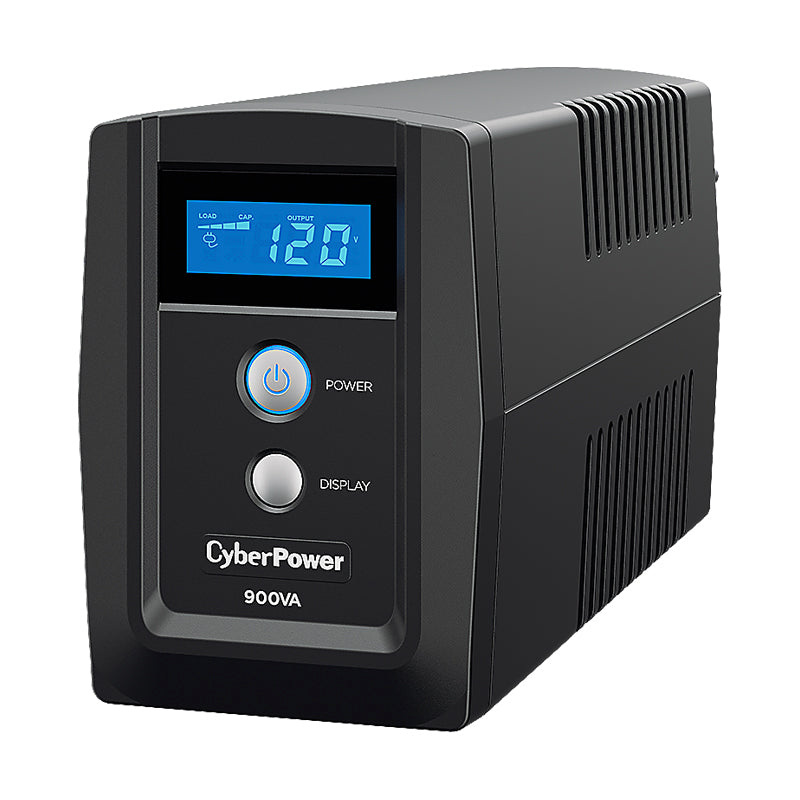 No-Break CyberPower OM900ATLCD 900VA/420W LCD/AVR/6 Cont, Pantalla LCD, Regulador de Voltaje