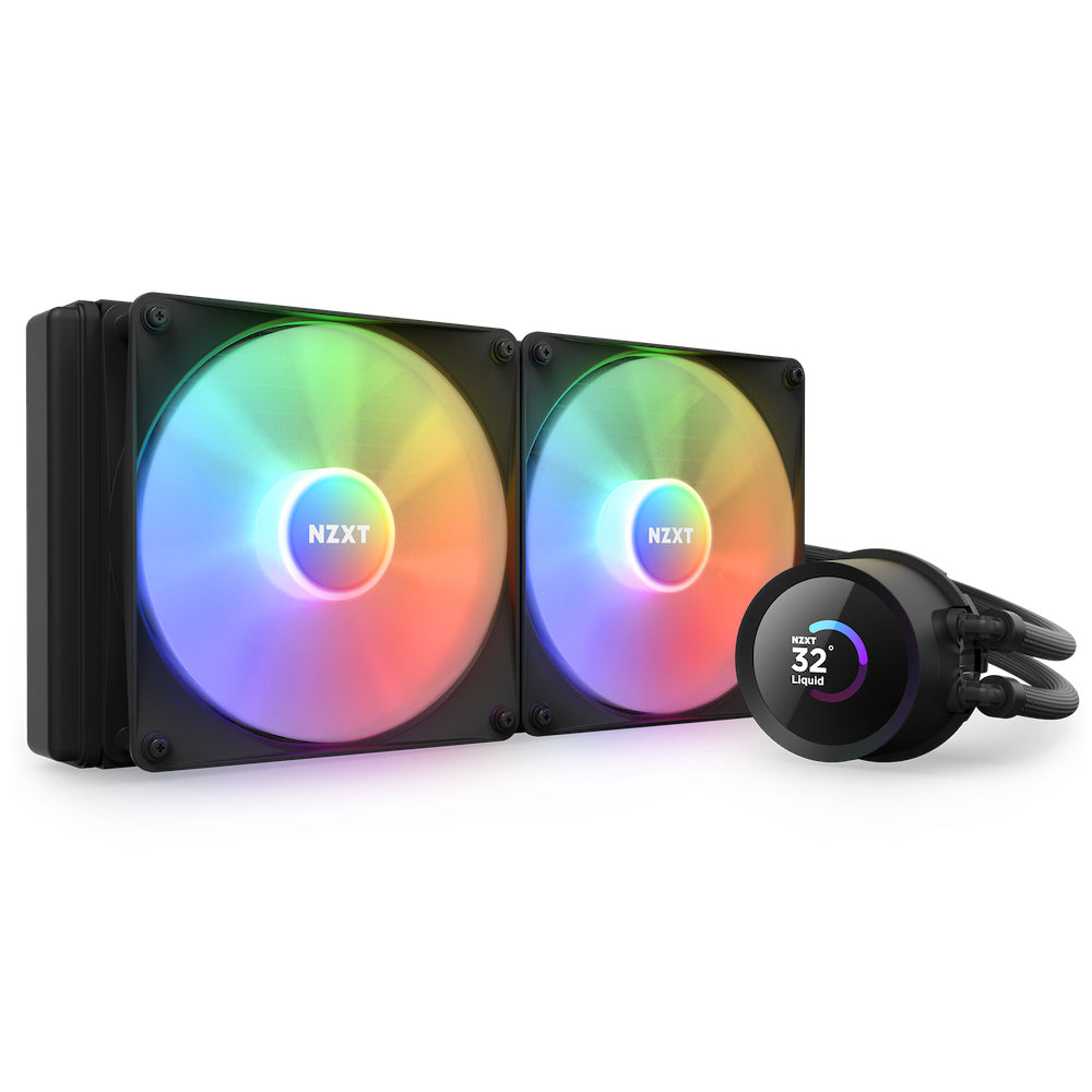 NZXT Kraken 280 RGB Procesador Refrigerador de líquidos todo en uno 14 cm Negro 1 pieza(s)