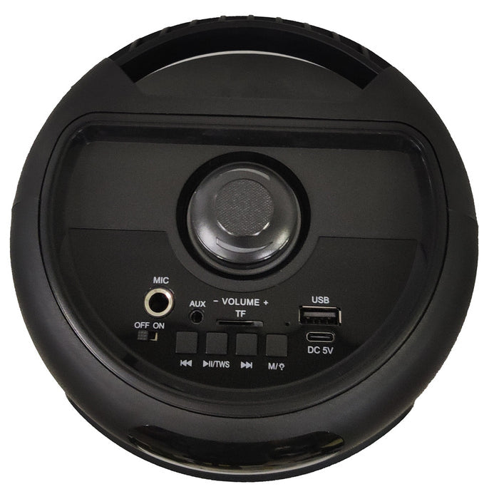 STF ST-S59116 altavoz portátil y para fiesta Altavoz de fiesta Negro 10 W, 4 Ohmio, Inalámbrico