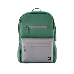 HP Mochila HP Campus verde Laptop Gray; Green 39,6 cm (15.6") Mochila Poliéster, Poliespuma