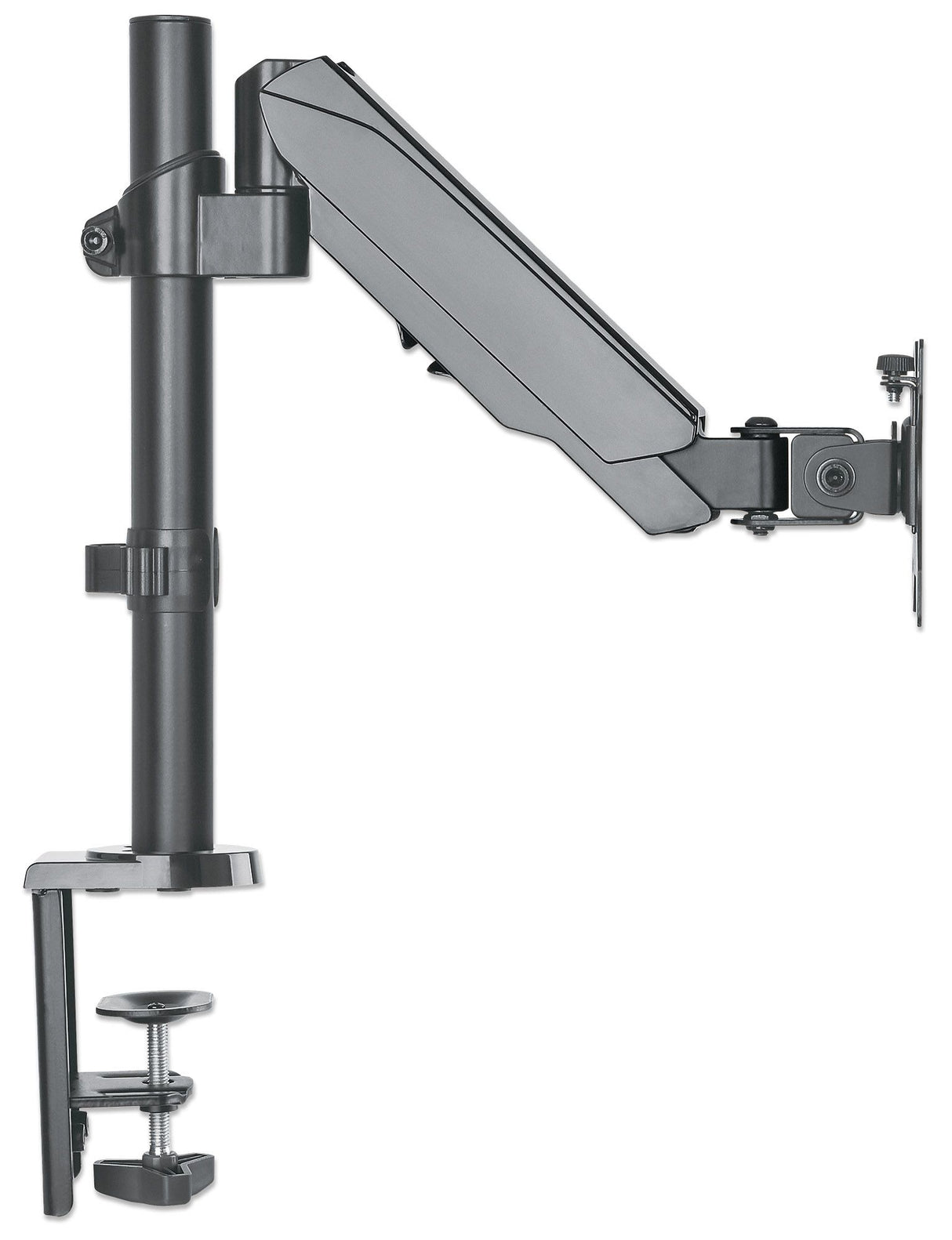 Manhattan Soporte universal para monitor, con pistón a gas Monitor Gris