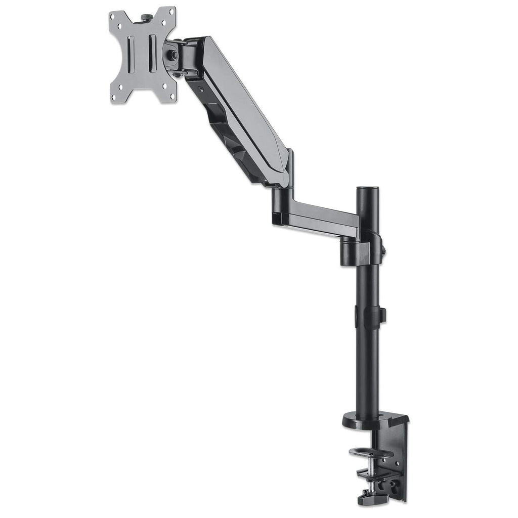 SOPORTE MANHATTAN P/ MONITOR GAS 17-32", AJUSTABLE ALTURA Y GIRO, VESA 75x75/100x100