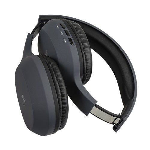 Perfect Choice PC-116752 audífono y auriculare Audífonos Inalámbrico Diadema Música Bluetooth Gris