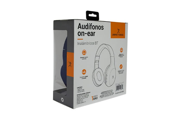 Perfect Choice PC-116769 audífono y auriculare Auriculares Inalámbrico y alámbrico Diadema Música MicroUSB Bluetooth Neg