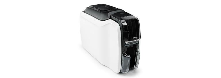 Zebra ZC100 Impresora Pintar por sublimación/Transferencia térmica Negro, Blanco