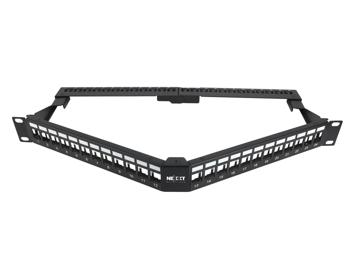Nexxt Solutions AW192NXT12 accesorio para rack Panel de parches, Negro, 1 pieza(s)