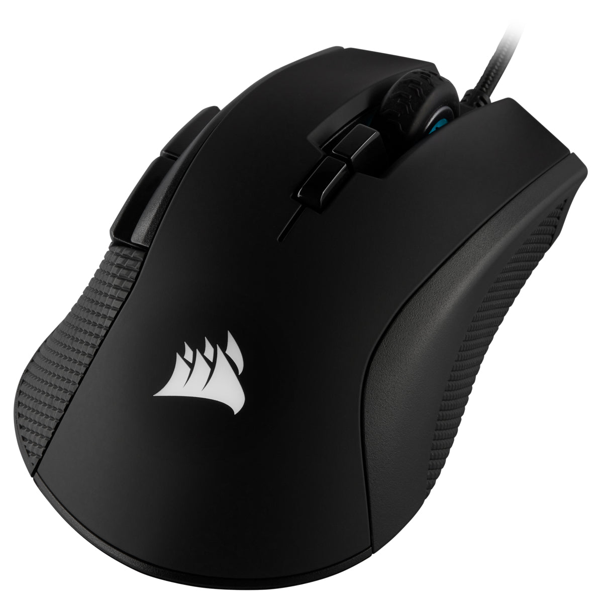 Corsair IRONCLAW RGB FPS/MOBA Gaming Mouse ratón Juego Diestro USB tipo A Óptico 18000 DPI, Negro