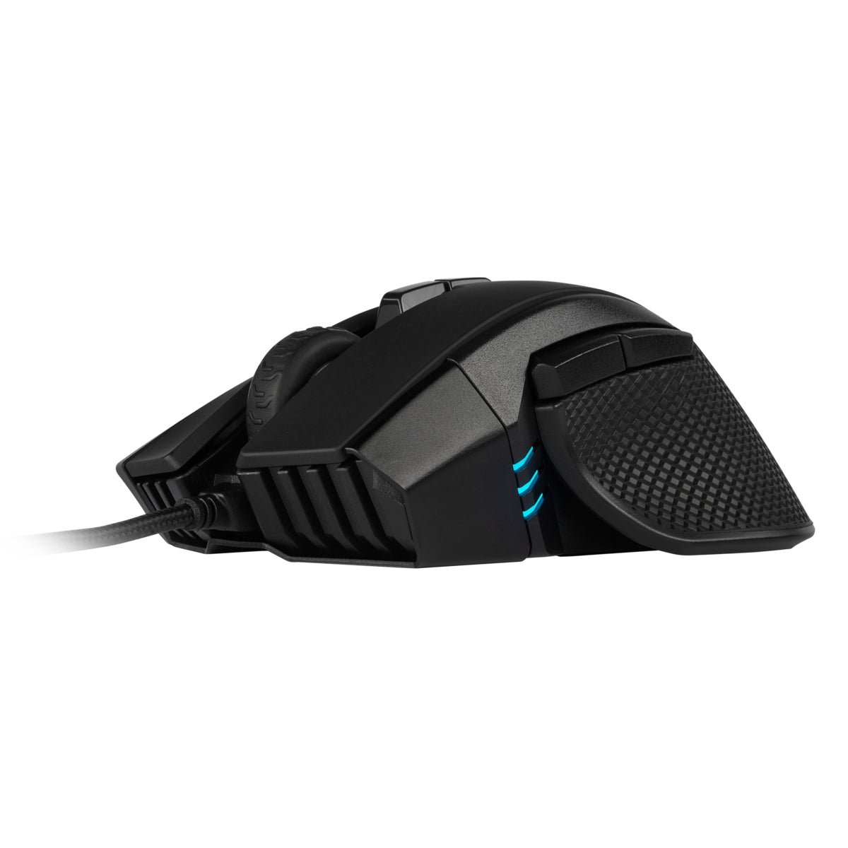 Corsair IRONCLAW RGB FPS/MOBA Gaming Mouse ratón Juego Diestro USB tipo A Óptico 18000 DPI, Negro