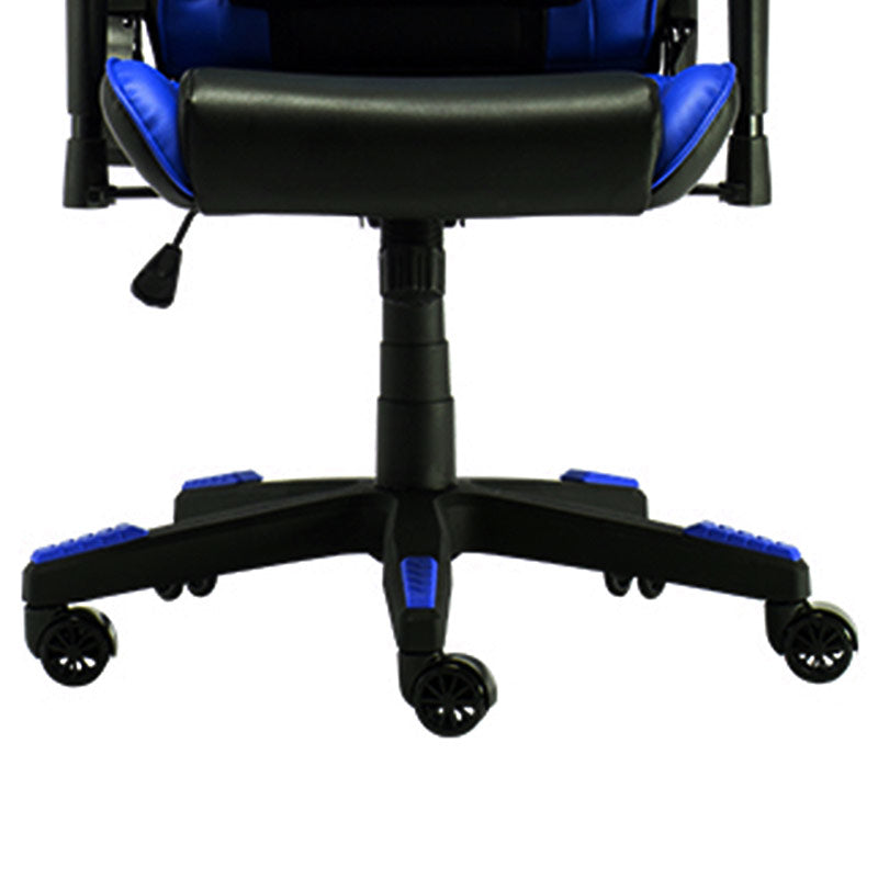 Yeyian Cadira 1150 Silla universal para juegos asiento acolchado Negro, Azul, respaldo acolchado