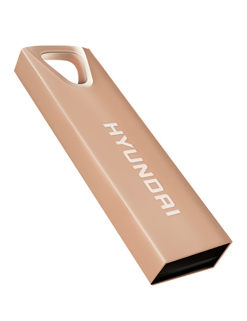 Hyundai Bravo Deluxe unidad flash USB 16 GB USB tipo A 2.0 Oro rosado