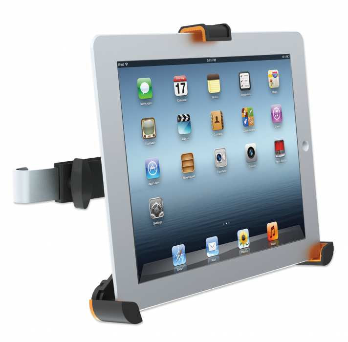 Manhattan Soporte Universal para Tablet a la Cabecera del Auto soportes Soporte pasivo Tablet/UMPC Coche Plástico, Silic
