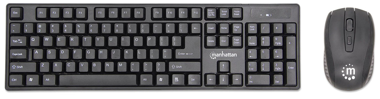Manhattan 178990 Teclado Universal Inalámbrico RF inalámbrico Completo (100%)