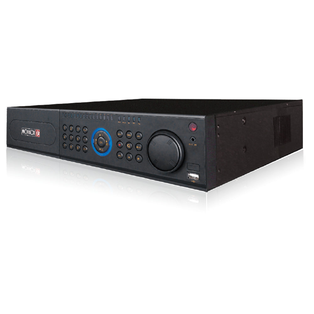 Provision-ISR NVR8-32800F-16P(2U) grabadora de vídeo en red (NVR) Negro, 16 canales, 10 usuario(s), 960 fps