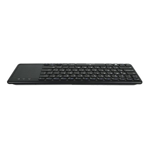 Perfect Choice PC-201021 teclado Hogar RF inalámbrico QWERTY Español Negro, Tamaño completo (100%), Interruptor de membr