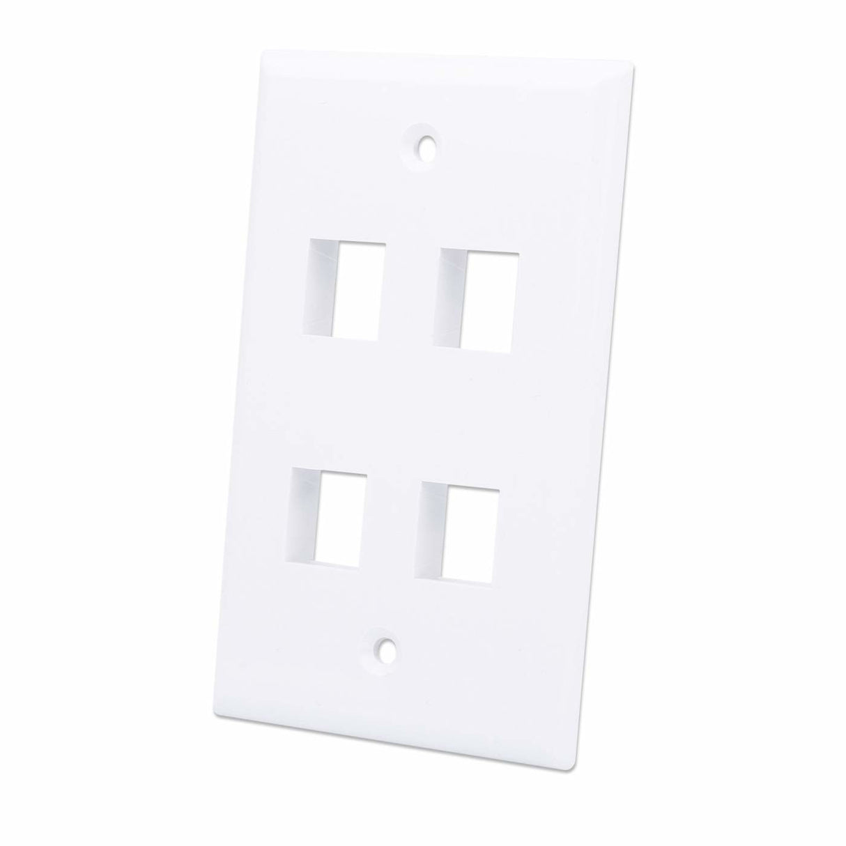 Intellinet Tapa para caja placas de pared y cubiertas de interruptor Blanco Plástico Convencional Universal