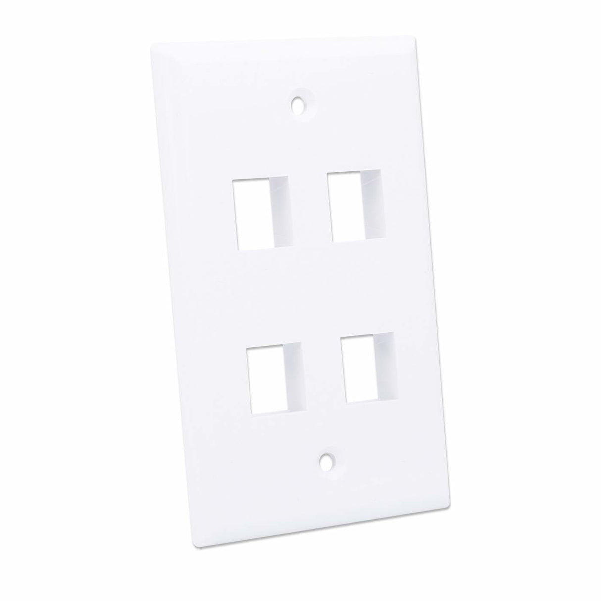 Intellinet Tapa para caja placas de pared y cubiertas de interruptor Blanco Plástico Convencional Universal