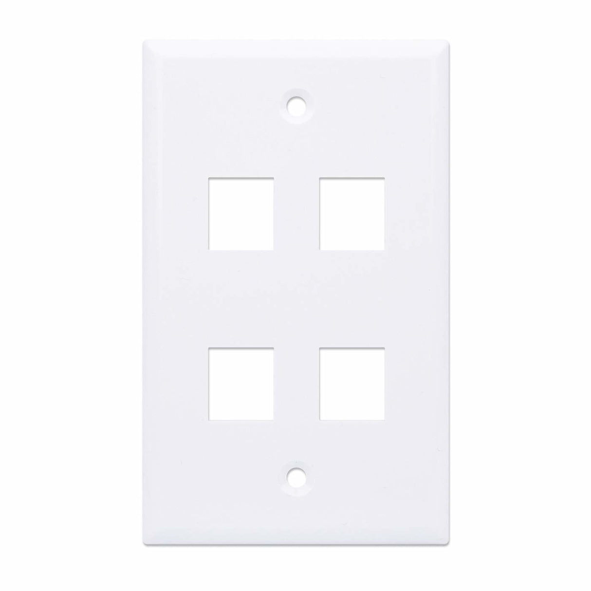 Intellinet Tapa para caja placas de pared y cubiertas de interruptor Blanco Plástico Convencional Universal