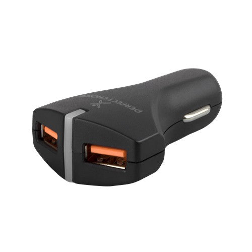 Perfect Choice PC-240778 cargador de dispositivo móvil Universal Negro Encendedor de puros Carga rápida Auto