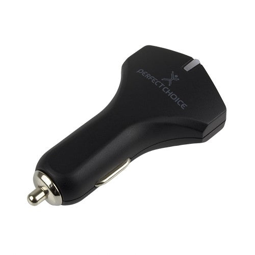 Perfect Choice PC-240778 cargador de dispositivo móvil Universal Negro Encendedor de puros Carga rápida Auto