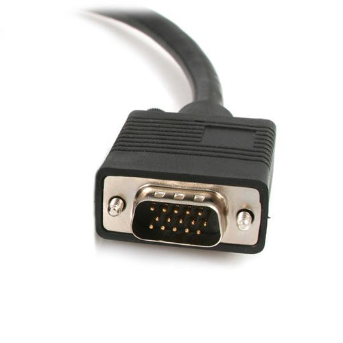 StarTech.com Cable de 1,8m Multiplicador de Vídeo DVI-I Macho a DVI-D Macho y HD15 VGA Macho para Monitor - Splitter Ada