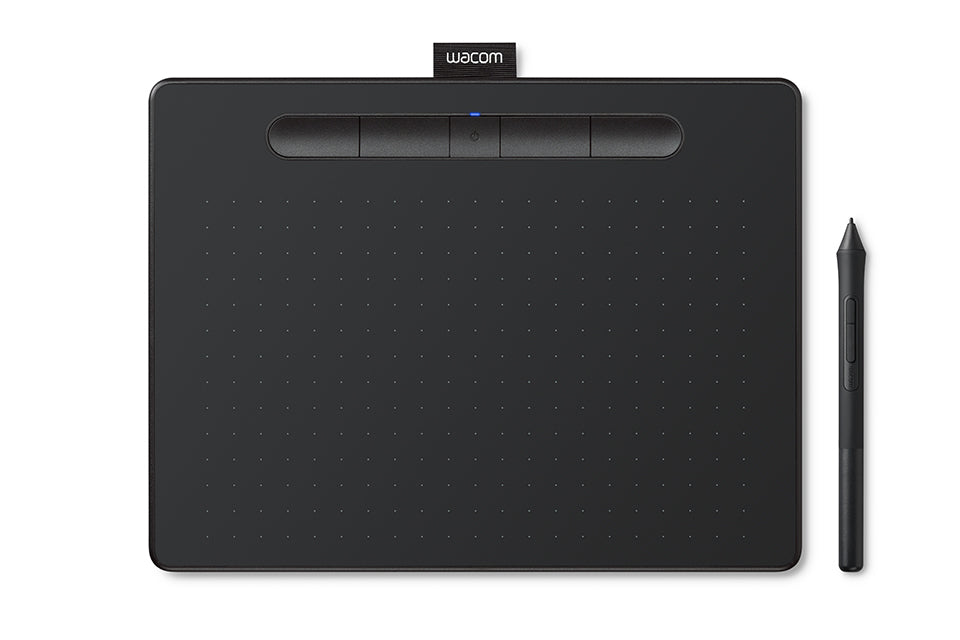 Wacom CTL-6100WL tableta gráfica Negro 2540 lpi 216 x 135 mm Bluetooth, Inalámbrico, Pluma, Desplazar hacia arriba
