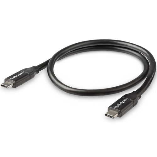 StarTech.com Cable de 50cm USB-C a USB-C con capacidad para Entrega de Alimentación de 5A - USB TipoC - Cable de Carga U