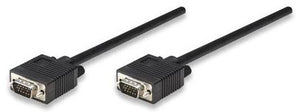 Manhattan 371377 cable VGA 11 m VGA (D-Sub) Negro, Macho, Macho, MAN-371377