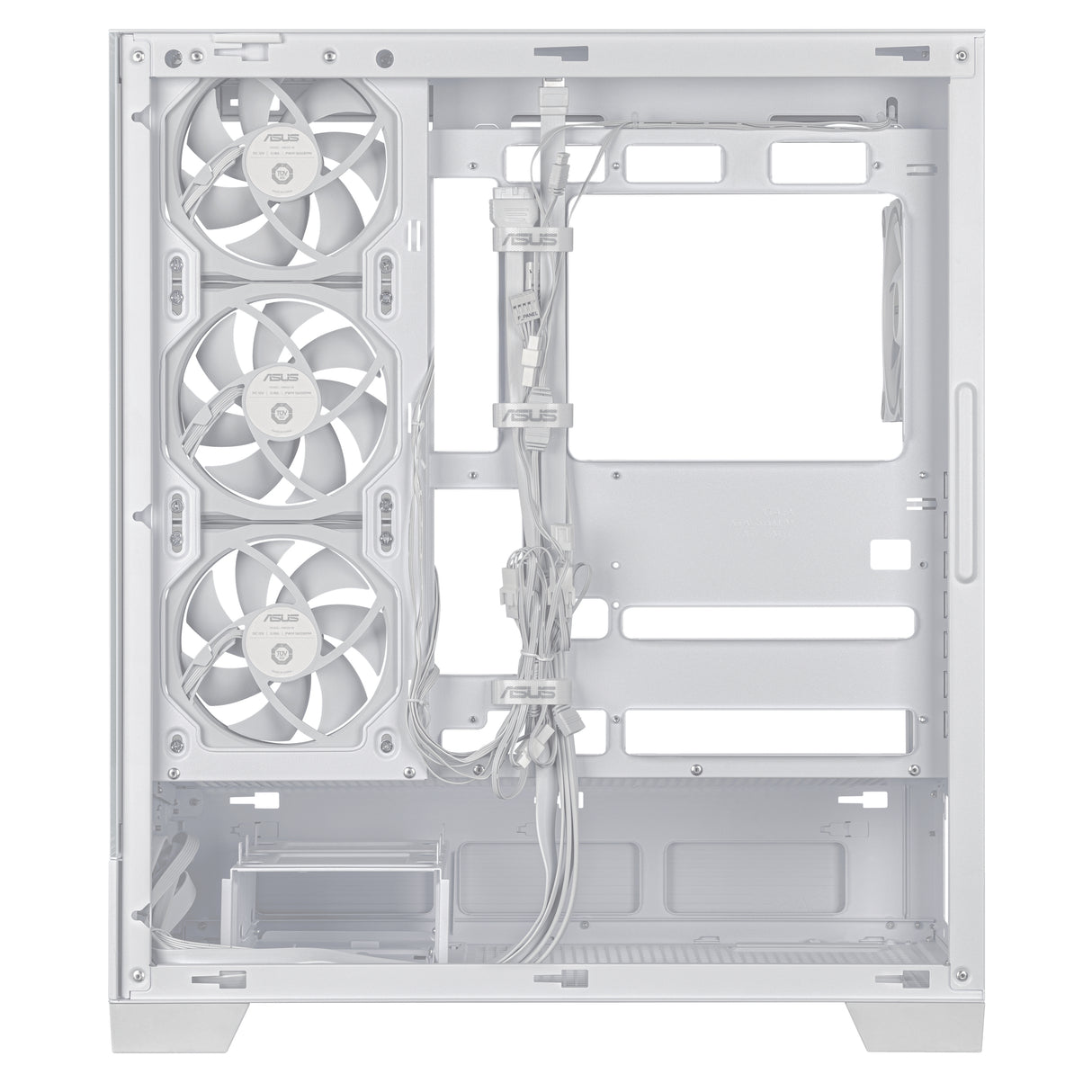 ASUS A31 Plus TG ARGB WHITE carcasas ordenador Metal Midi Tower PC Blanco
