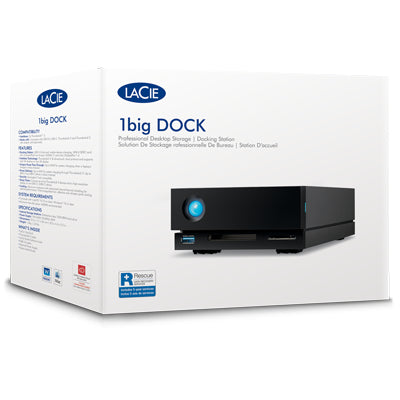 LaCie 1big Dock Discos duros externos 24 TB 7200 RPM 40000 Mbit/s
